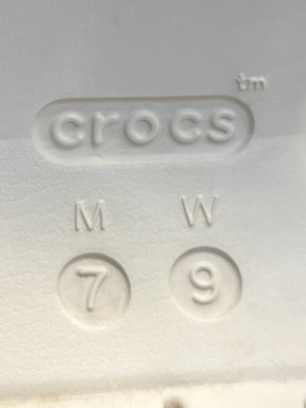 Crocs Stomp Womens Size 9 Ivory Beach Walking Outdoor Platform Slide Sandals - Picture 9 of 10
